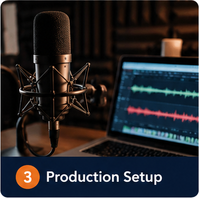 3 production setup