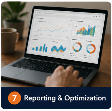 7 reporting and optimization